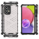 For Samsung Galaxy A33 5G Shockproof Honeycomb PC + TPU Phone Case(White)