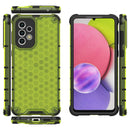 For Samsung Galaxy A33 5G Shockproof Honeycomb PC + TPU Phone Case(Green)