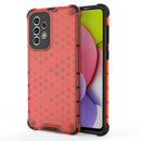 For Samsung Galaxy A33 5G Shockproof Honeycomb PC + TPU Phone Case(Red)
