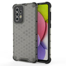 For Samsung Galaxy A33 5G Shockproof Honeycomb PC + TPU Phone Case(Black)