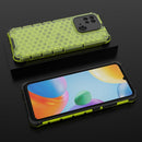 For Xiaomi Redmi 10C 4G Shockproof Honeycomb PC + TPU Case(Green)