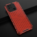 For Xiaomi Redmi 10C 4G Shockproof Honeycomb PC + TPU Case(Red)