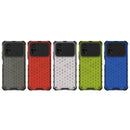 For Xiaomi Poco M4 Pro 4G Shockproof Honeycomb PC + TPU Case(Blue)