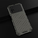 For Xiaomi Poco M4 Pro 4G Shockproof Honeycomb PC + TPU Case(Black)