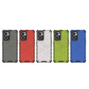 For OPPO Reno7 5G Global / Find X5 Lite Shockproof Honeycomb PC + TPU Phone Case(Green)