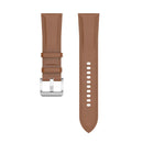 20mm Universal Genuine Leather Watch Band(Light Brown)