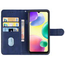 Leather Phone Case For Xiaomi Redmi 10A(Blue)