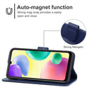 Leather Phone Case For Xiaomi Redmi 10A(Blue)