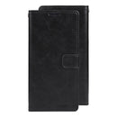 For Samsung Galaxy A53 5G GOOSPERY BLUE MOON Crazy Horse Texture Leather Phone Case(Black)