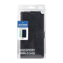 For Samsung Galaxy A53 5G GOOSPERY BLUE MOON Crazy Horse Texture Leather Phone Case(Black)