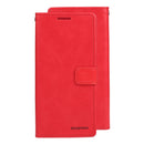 For Samsung Galaxy A53 5G GOOSPERY BLUE MOON Crazy Horse Texture Leather Phone Case(Red)