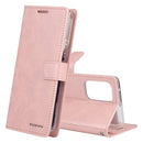For Samsung Galaxy A53 5G GOOSPERY BLUE MOON Crazy Horse Texture Leather Phone Case(Rose Gold)