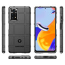 For Xiaomi Redmi Note 11 Pro 4G/Redmi Note 11 Pro 5G (Global)/Note 11E Pro/Note 11 Pro+ (India) Full Coverage Shockproof TPU Case(Black)