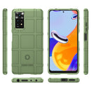For Xiaomi Redmi Note 11 Pro 4G/Redmi Note 11 Pro 5G (Global)/Note 11E Pro/Note 11 Pro+ (India) Full Coverage Shockproof TPU Case(Green)