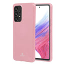 For Samsung Galaxy A53 5G GOOSPERY PEARL JELLY Shockproof TPU Phone Case(Pink)