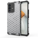 For vivo S12 / V23 5G Shockproof Honeycomb PC + TPU Phone Case(White)