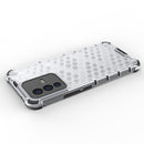 For vivo S12 / V23 5G Shockproof Honeycomb PC + TPU Phone Case(White)