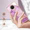 For Nokia G20 / G10 Electroplating Marble Pattern Dual-side IMD TPU Phone Case(Purple 001)
