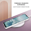 For Nokia G20 / G10 Electroplating Marble Pattern Dual-side IMD TPU Phone Case(Purple 002)