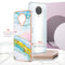For Nokia G20 / G10 Electroplating Marble Pattern Dual-side IMD TPU Phone Case(Green 004)