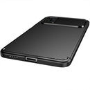 For Xiaomi Poco X4 Pro 5G Precise Hole Carbon Fiber Texture Shockproof TPU Phone Case(Black)
