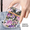 Flowers and Plants Series IMD TPU Phone Case For iPhone SE 2022 / SE 2020 / 8 / 7(Purple Begonia)