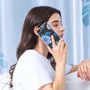 Flowers and Plants Series IMD TPU Phone Case For iPhone SE 2022 / SE 2020 / 8 / 7(Purple Begonia)