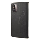 For Nokia G21 Butterfly Embossed Horizontal Flip Leather Phone Case(Black)