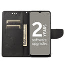 For Nokia G21 Butterfly Embossed Horizontal Flip Leather Phone Case(Black)