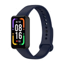 For Xiaomi Redmi Band Pro Solid Color Silicone Watch Band(Ink Blue)