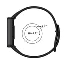 For Xiaomi Redmi Band Pro Solid Color Silicone Watch Band(Ink Blue)