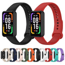 For Xiaomi Redmi Band Pro Solid Color Silicone Watch Band(Ink Blue)