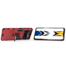 For Xiaomi Poco X4 Pro 5G Shockproof PC + TPU Protective Phone Case with Magnetic Ring Holder(Red)
