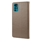 For Motorola Moto G22 Butterfly Flower Pattern Leather Phone Case(Grey)