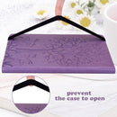 Tree & Deer Pattern Pressed Printing Leather Tablet Case For iPad mini 6 2021(Purple)