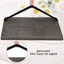 For Xiaomi Pad 5 / 5 Pro Tree & Deer Pattern Pressed Printing Leather Tablet Case with Sleep / Wake-up(Grey)
