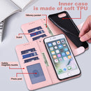 For Motorola Moto G60 Tree & Deer Pattern Pressed Printing Horizontal Flip Leather Phone Case(Pink)
