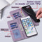 For Motorola Moto G60 Tree & Deer Pattern Pressed Printing Horizontal Flip Leather Phone Case(Purple)
