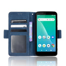 For Schok Volt SV55 / SV55216 Skin Feel Calf Pattern Leather Phone Case(Blue)
