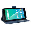 For Schok Volt SV55 / SV55216 Skin Feel Calf Pattern Leather Phone Case(Blue)