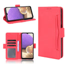 For Samsung Galaxy A13 4G Skin Feel Calf Pattern Leather Phone Case(Red)