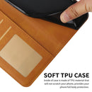 For Samsung Galaxy A13 4G Stitching Calf Texture Buckle Leather Phone Case(Yellow)