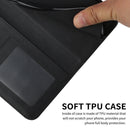 For Samsung Galaxy A33 5G Stitching Calf Texture Buckle Leather Phone Case(Black)