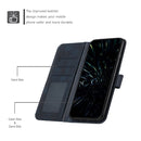 For Samsung Galaxy A33 5G Stitching Calf Texture Buckle Leather Phone Case(Blue)