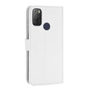 For Alcatel 1S 2021 / 3L 2021 / TCL 20E / 20Y Diamond Texture Leather Phone Case(White)