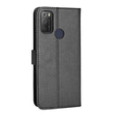 For Alcatel 1S 2021 / 3L 2021 / TCL 20E / 20Y Diamond Texture Leather Phone Case(Black)