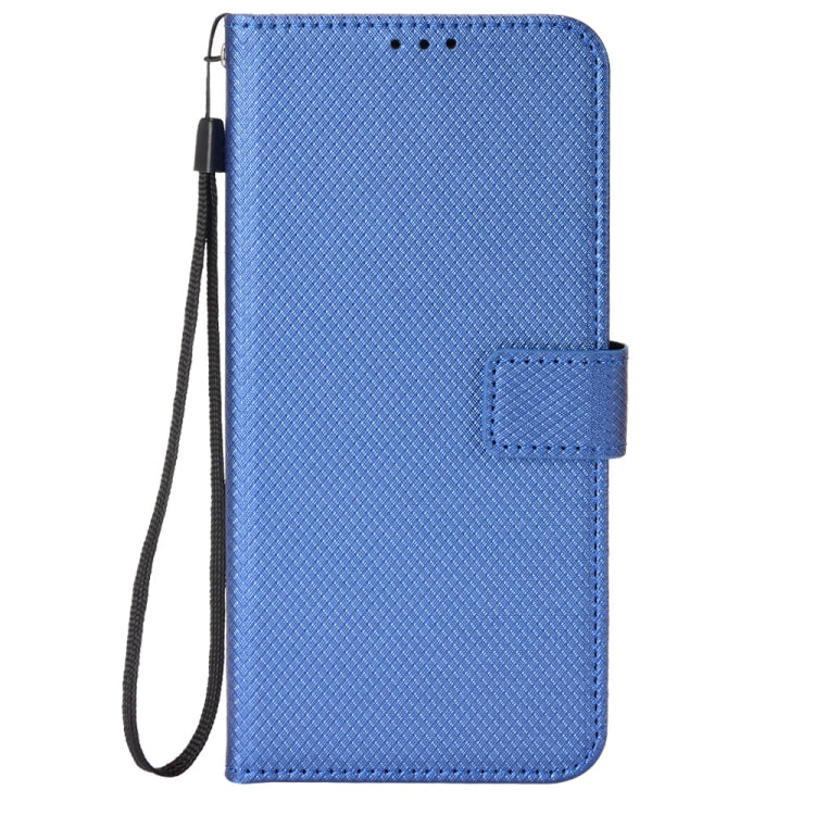 For Alcatel 1S 2021 / 3L 2021 / TCL 20E / 20Y Diamond Texture Leather Phone Case(Blue)