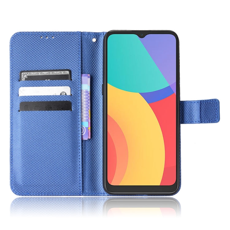 For Alcatel 1S 2021 / 3L 2021 / TCL 20E / 20Y Diamond Texture Leather Phone Case(Blue)