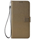 For Alcatel 1S 2021 / 3L 2021 / TCL 20E / 20Y Diamond Texture Leather Phone Case(Brown)