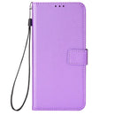 For Alcatel 1S 2021 / 3L 2021 / TCL 20E / 20Y Diamond Texture Leather Phone Case(Purple)